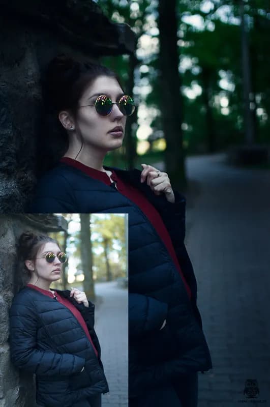 Zdjęcie redowl retouch