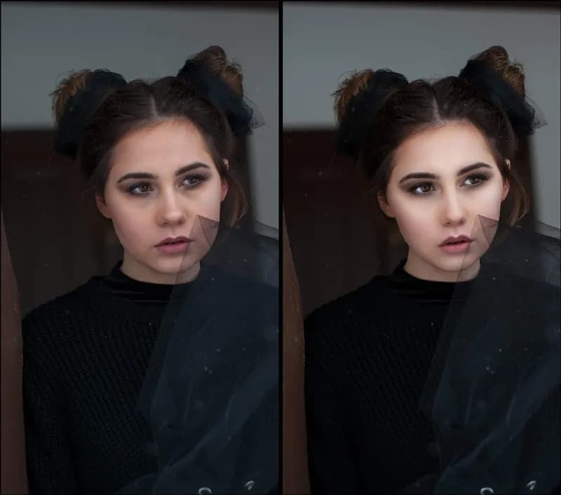 Zdjęcie redowl retouch