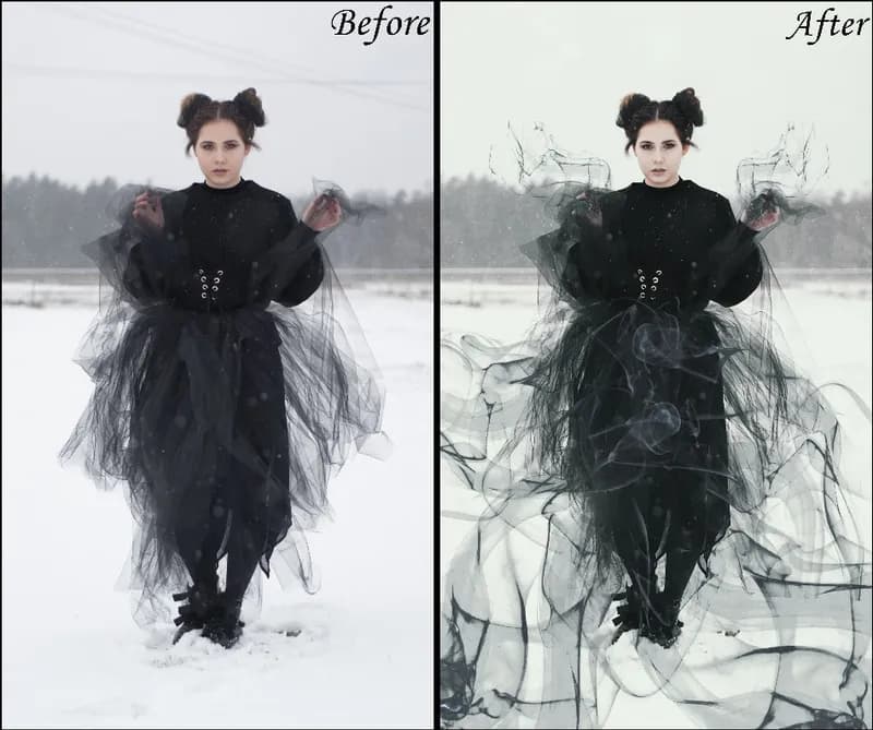 Zdjęcie redowl retouch