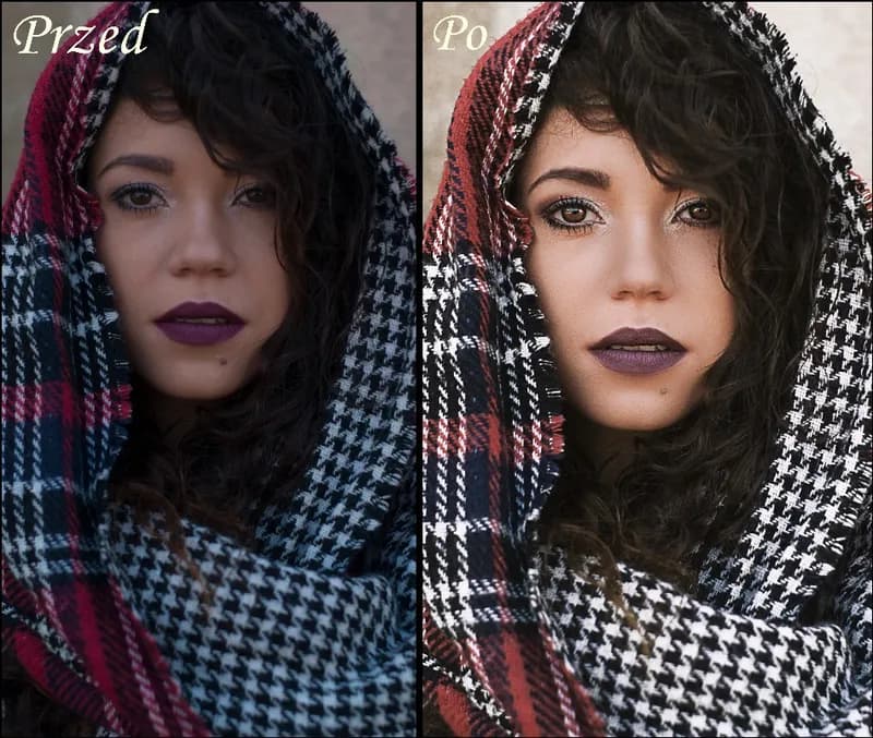 Zdjęcie redowl retouch