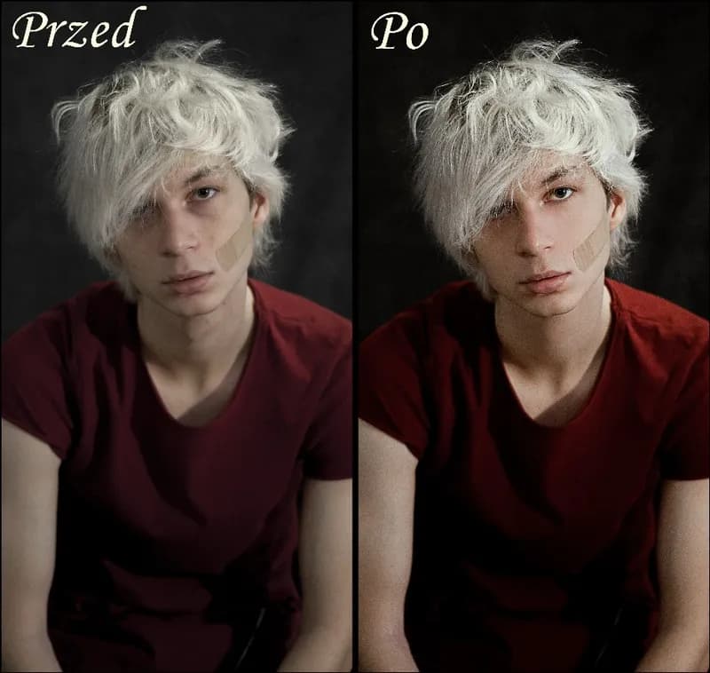 Zdjęcie redowl retouch