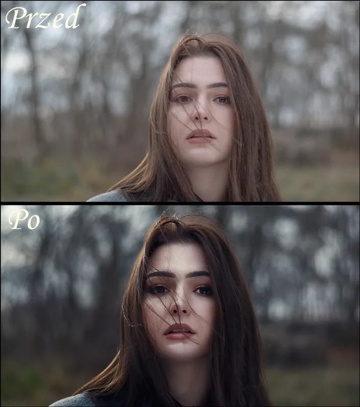 Zdjęcie redowl retouch